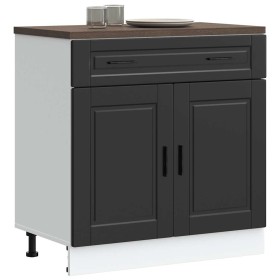 Mueble bajo de cocina Porto madera contrachapada